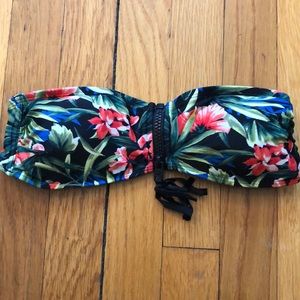 Tropical bikini top
